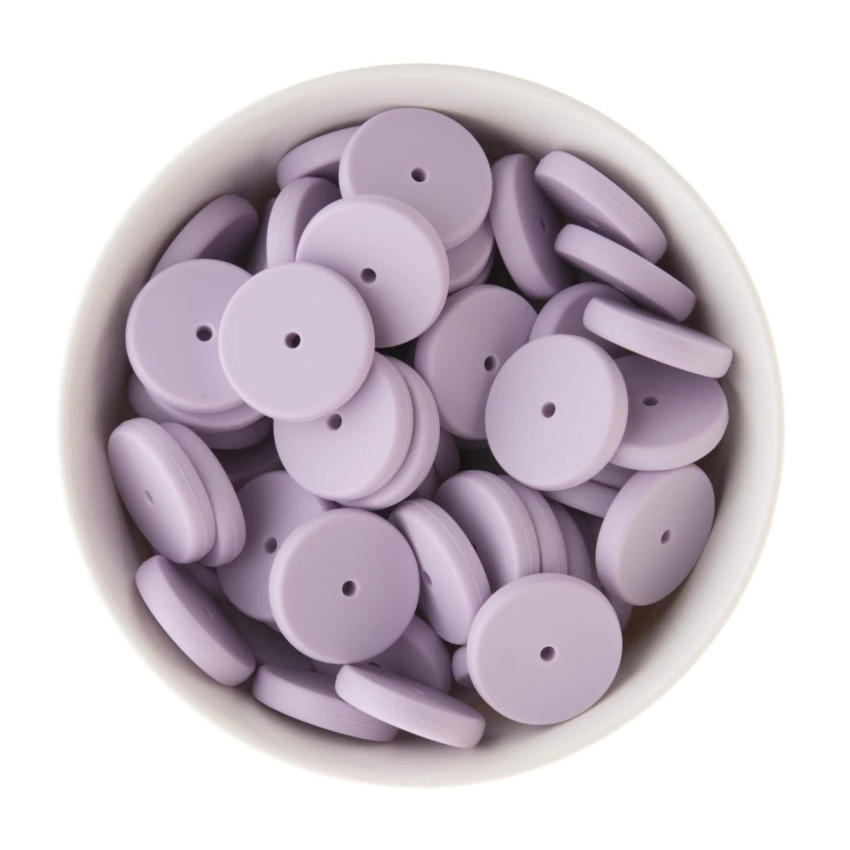Coin Spacer Silicone Beads - Image 7