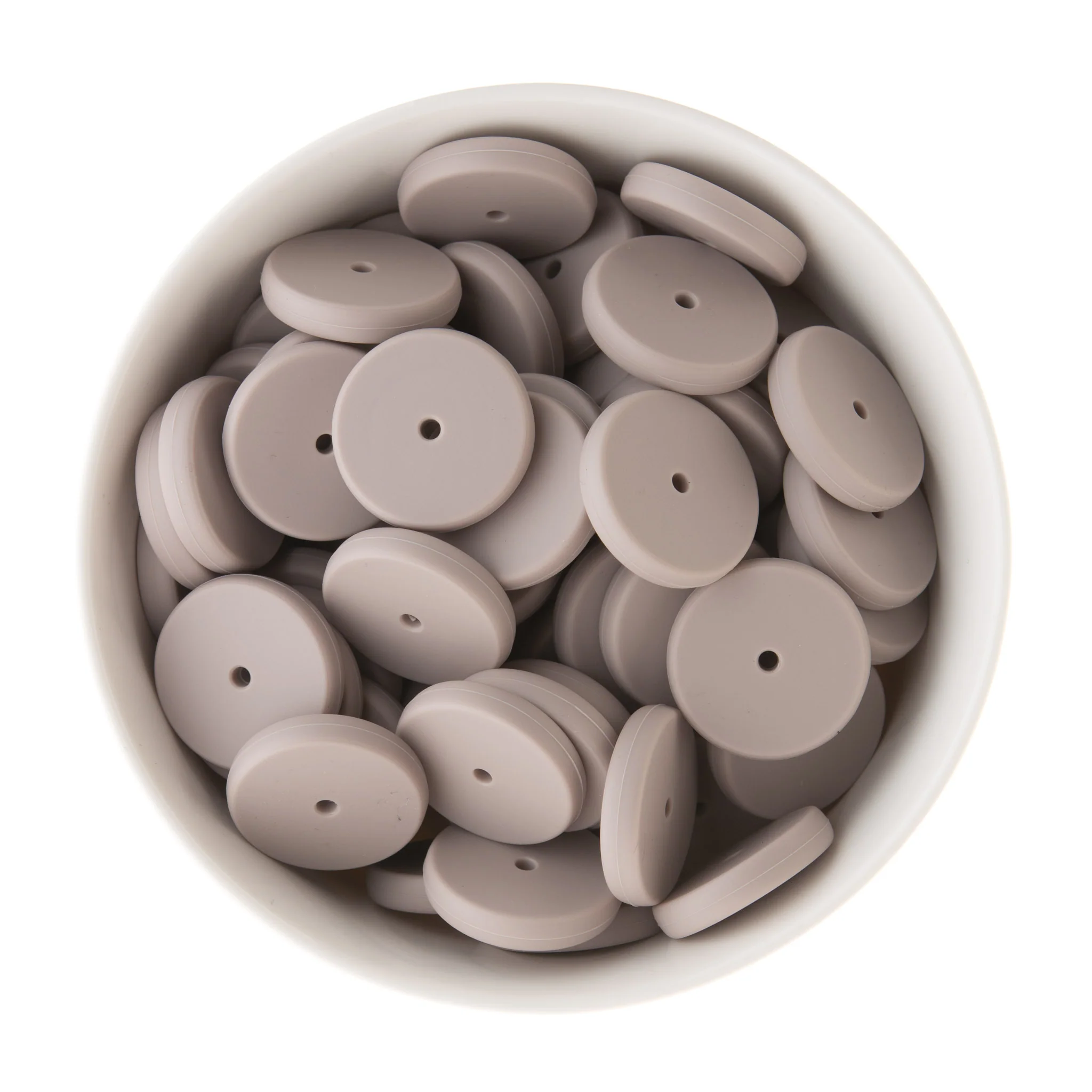 Coin Spacer Silicone Beads - Image 9