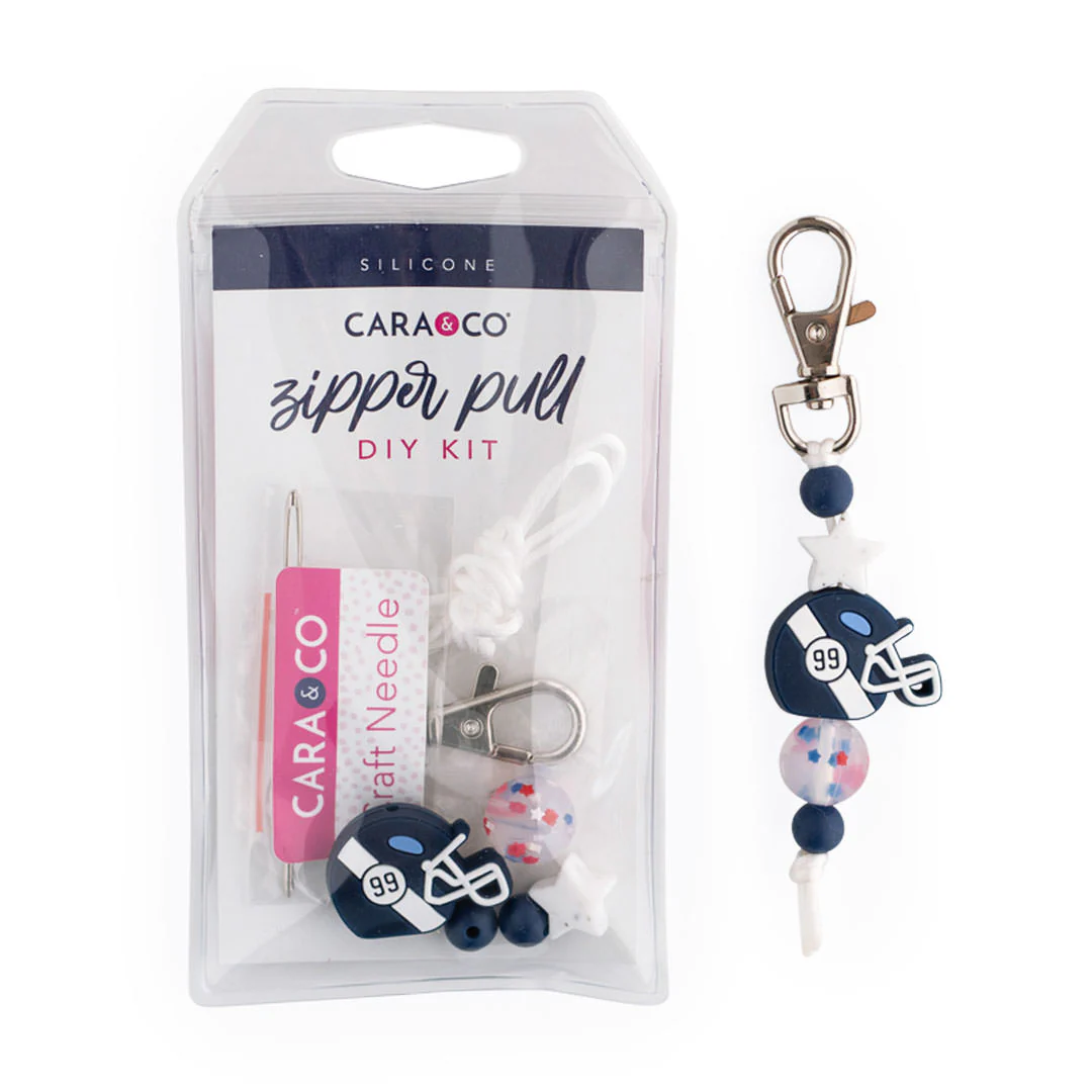 College Football Zipper Pulls