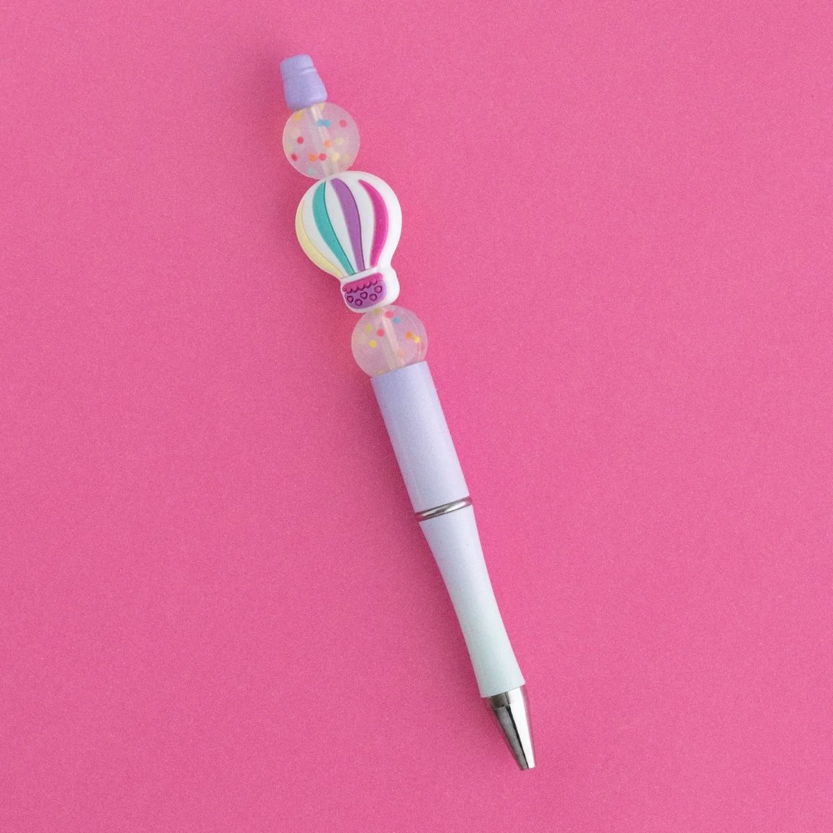 Colorful Hot Air Balloon Silicone Focal Beads - Image 10