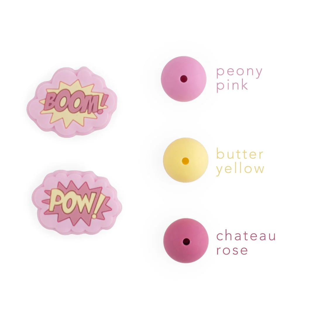 Comic Bubble Silicone Focal Beads - Image 6