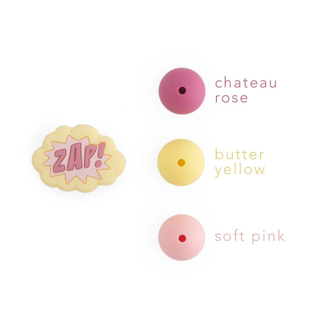 Comic Bubble Silicone Focal Beads - Image 7