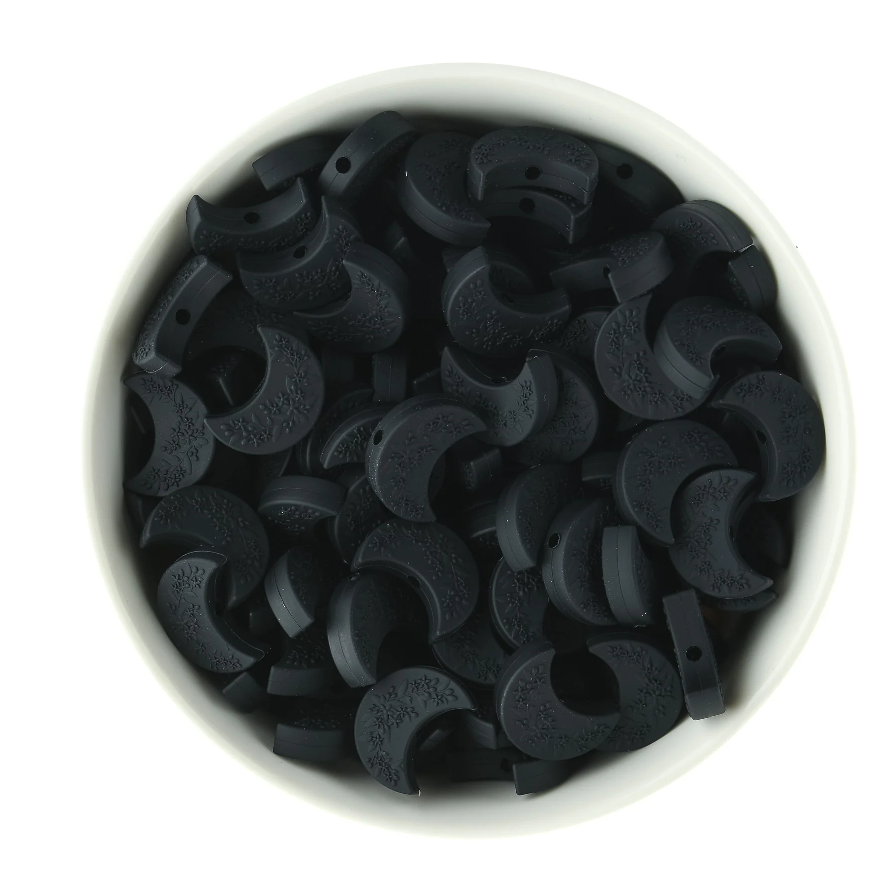 Crescent Moon Silicone Focal Beads - Image 2