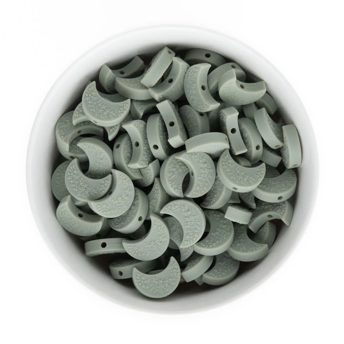 Crescent Moon Silicone Focal Beads - Image 7