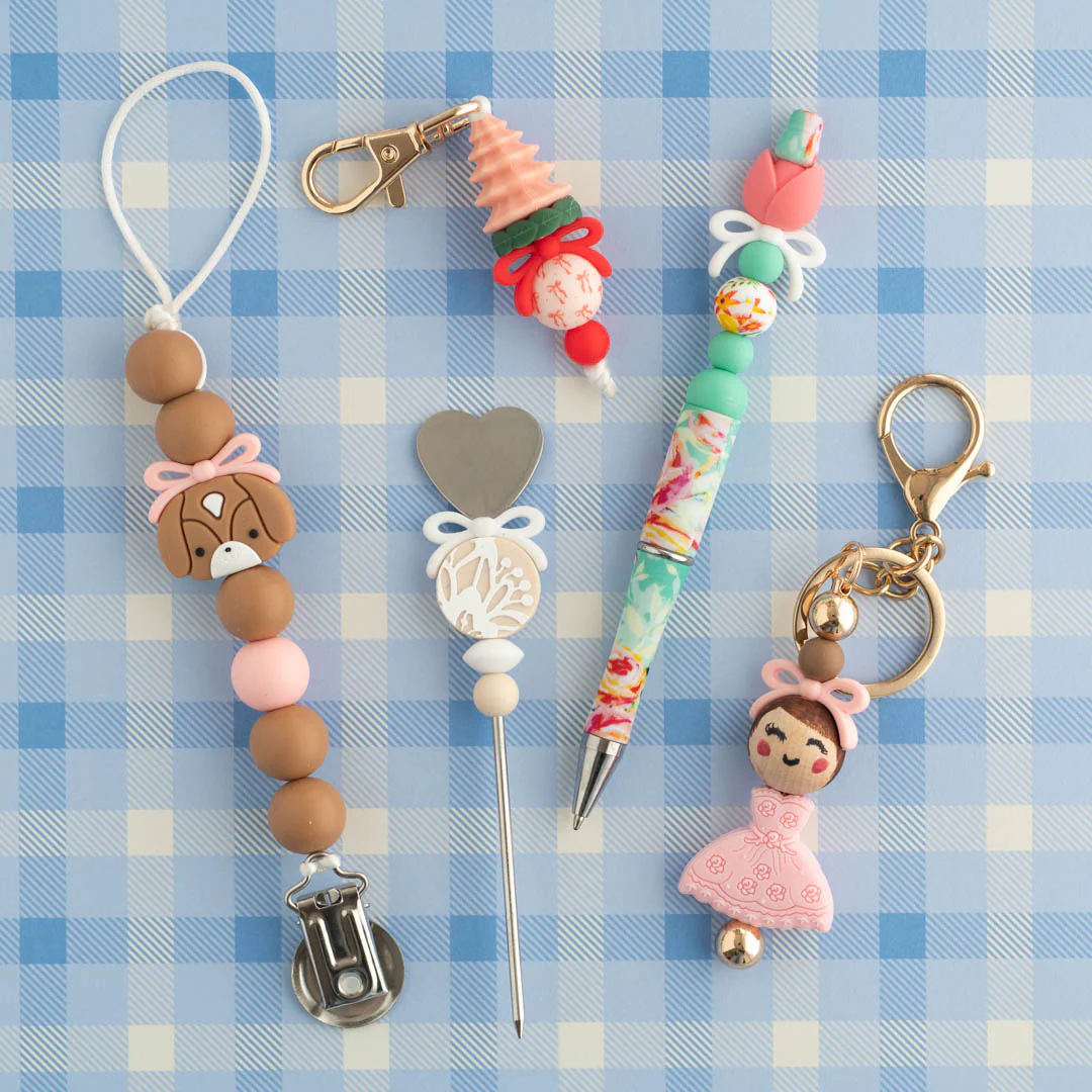 Dainty Bow Silicone Focal Beads - Image 10