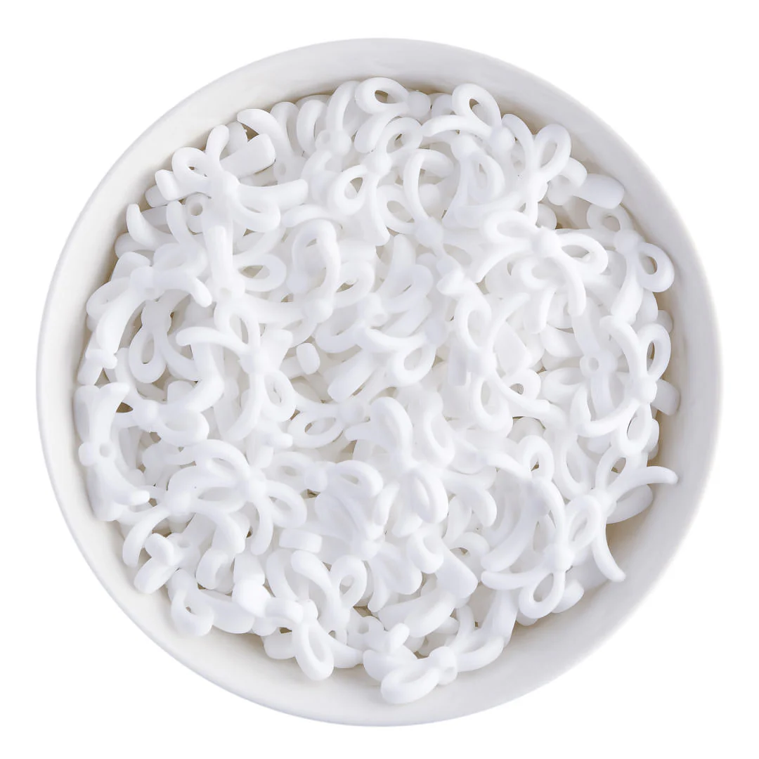 Dainty Bow Silicone Focal Beads - Image 8