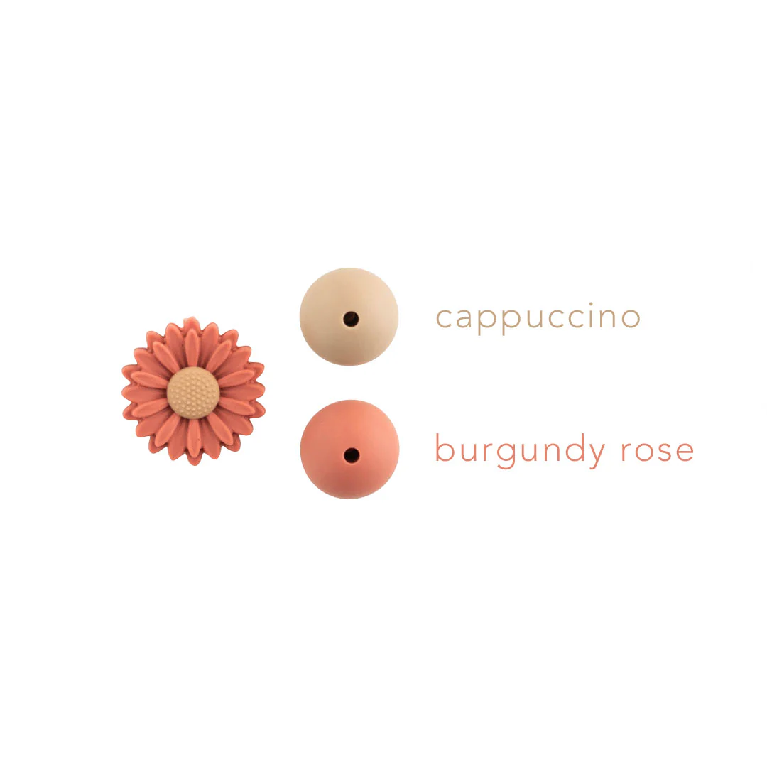 Daisy Silicone Focal Beads - Image 25