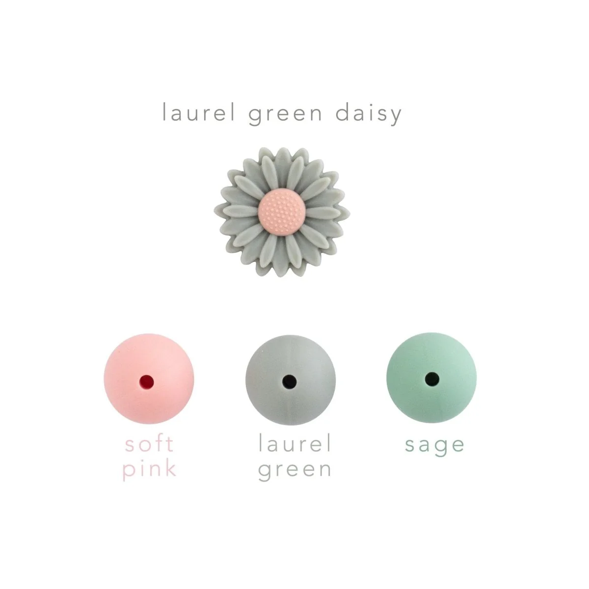 Daisy Silicone Focal Beads - Image 27