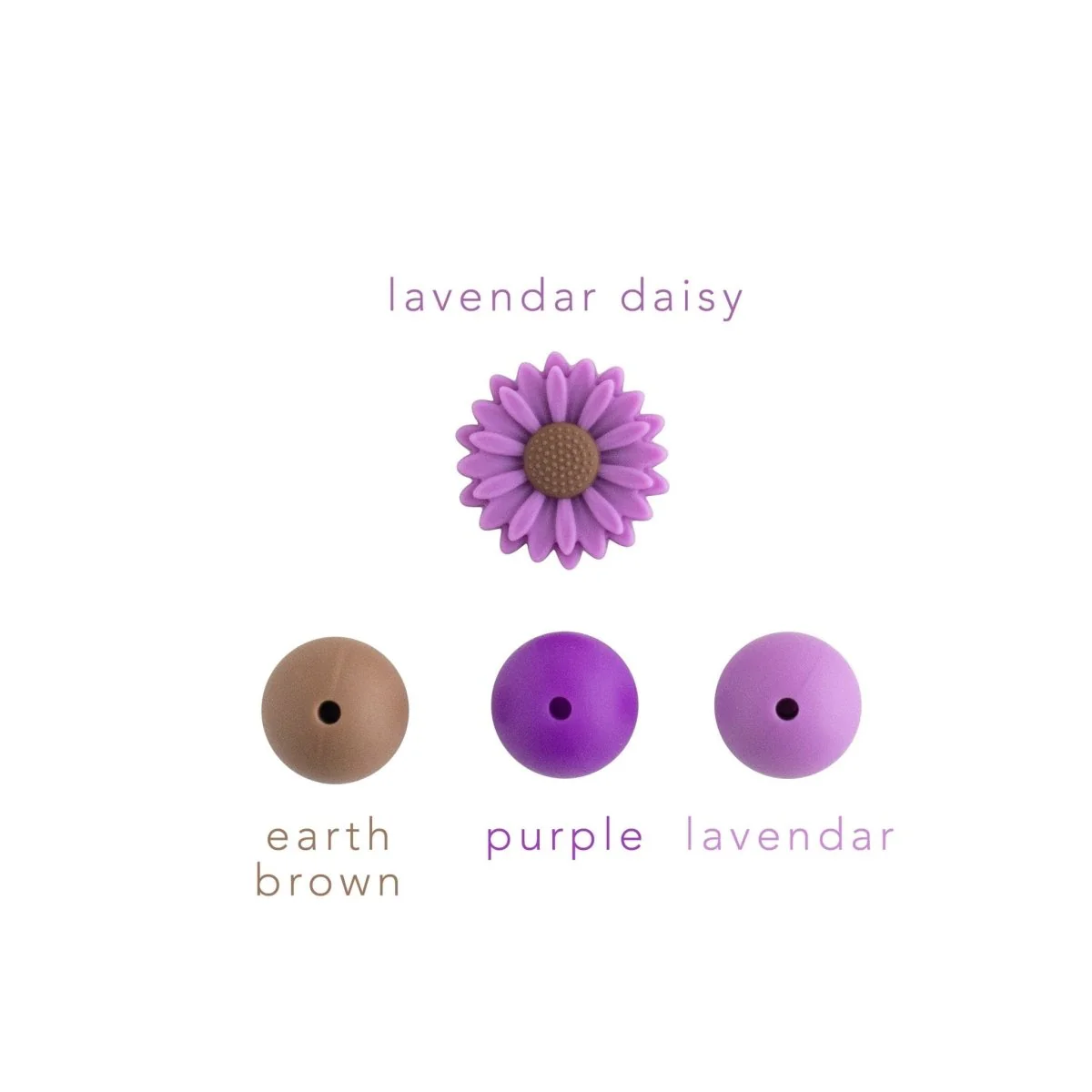 Daisy Silicone Focal Beads - Image 28