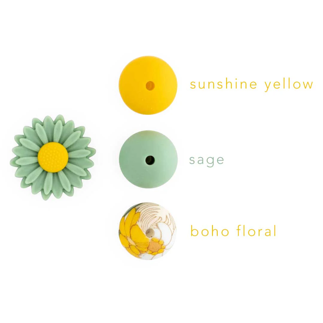 Daisy Silicone Focal Beads - Image 35