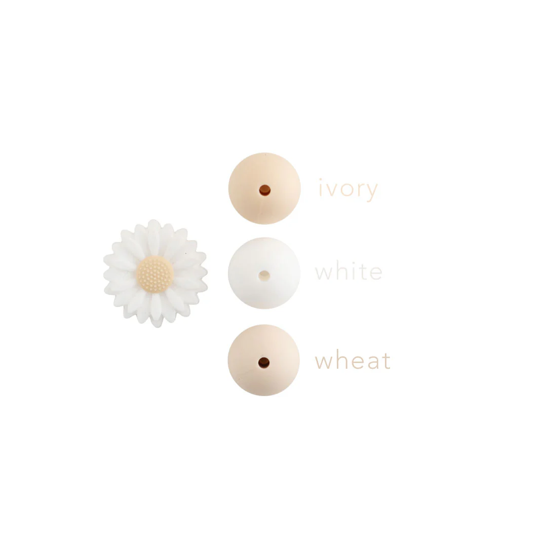 Daisy Silicone Focal Beads - Image 40
