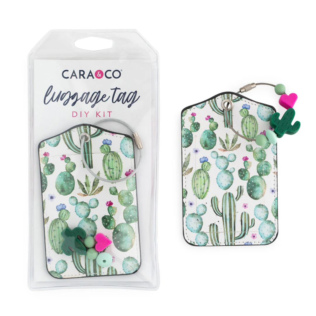 Desert Cactus Luggage Tags
