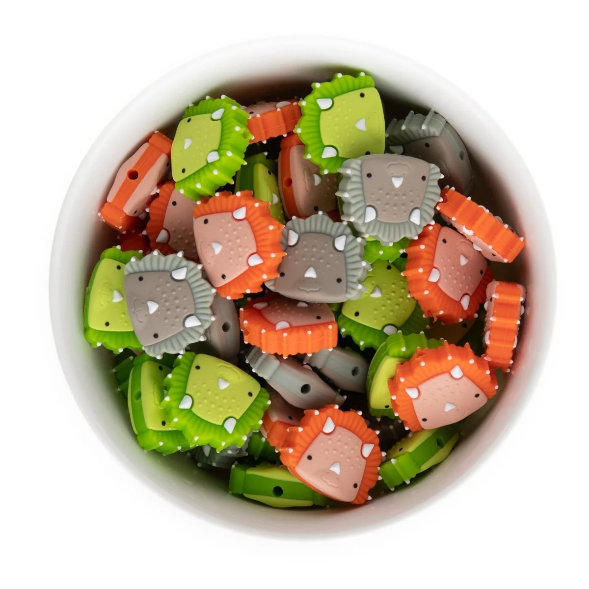 Dinosaur Silicone Focal Beads