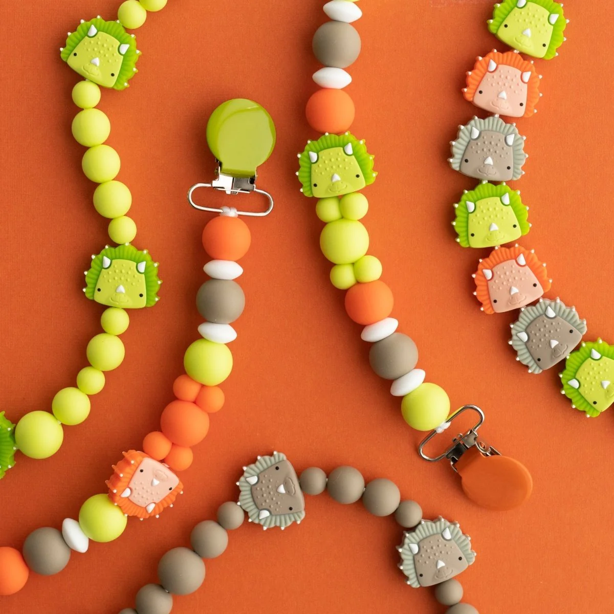 Dinosaur Silicone Focal Beads - Image 6