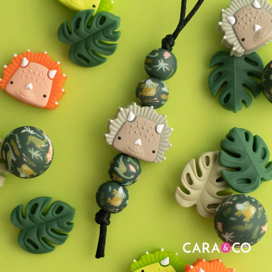 Dinosaur Silicone Focal Beads - Image 7
