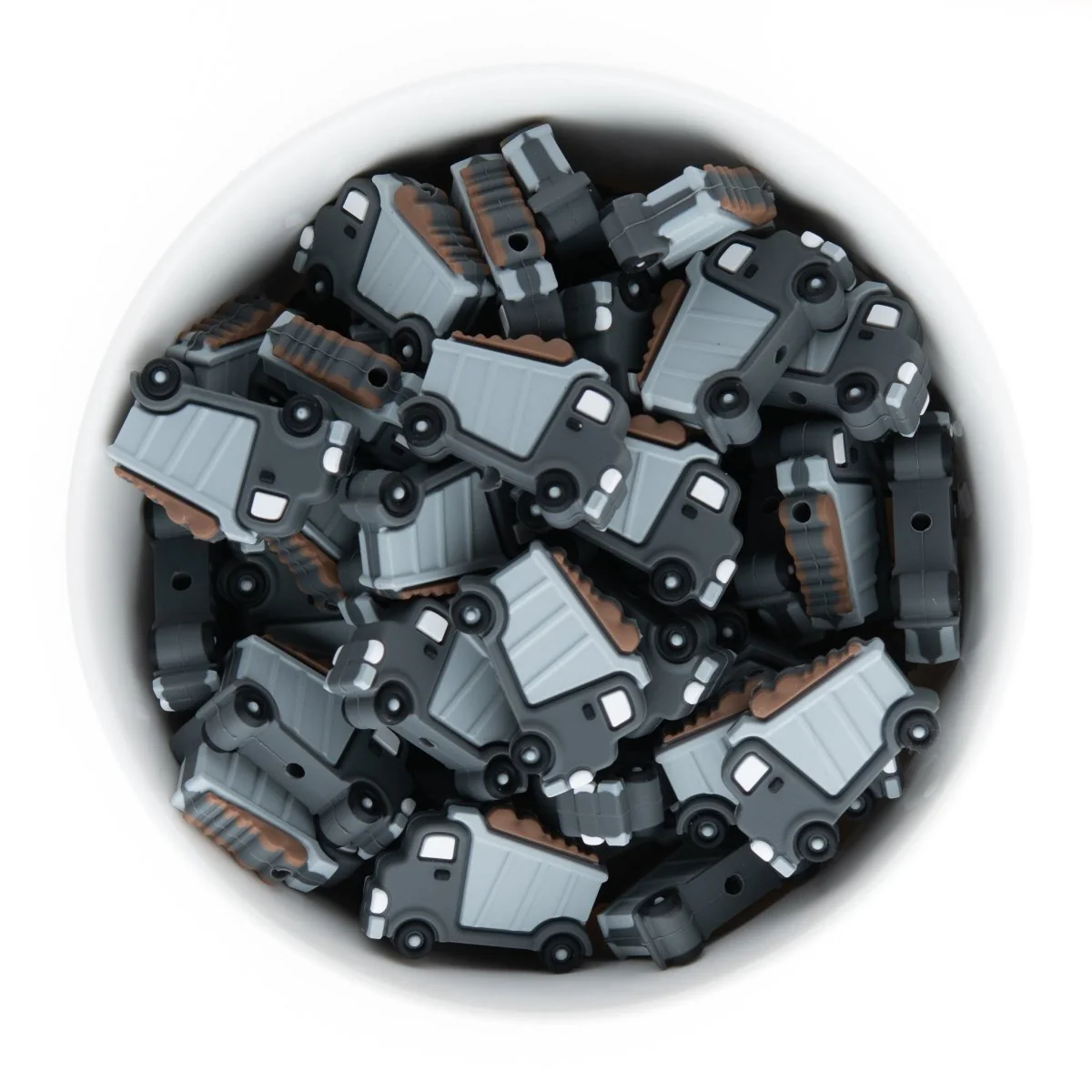 Dump Truck Silicone Focal Beads - Image 3