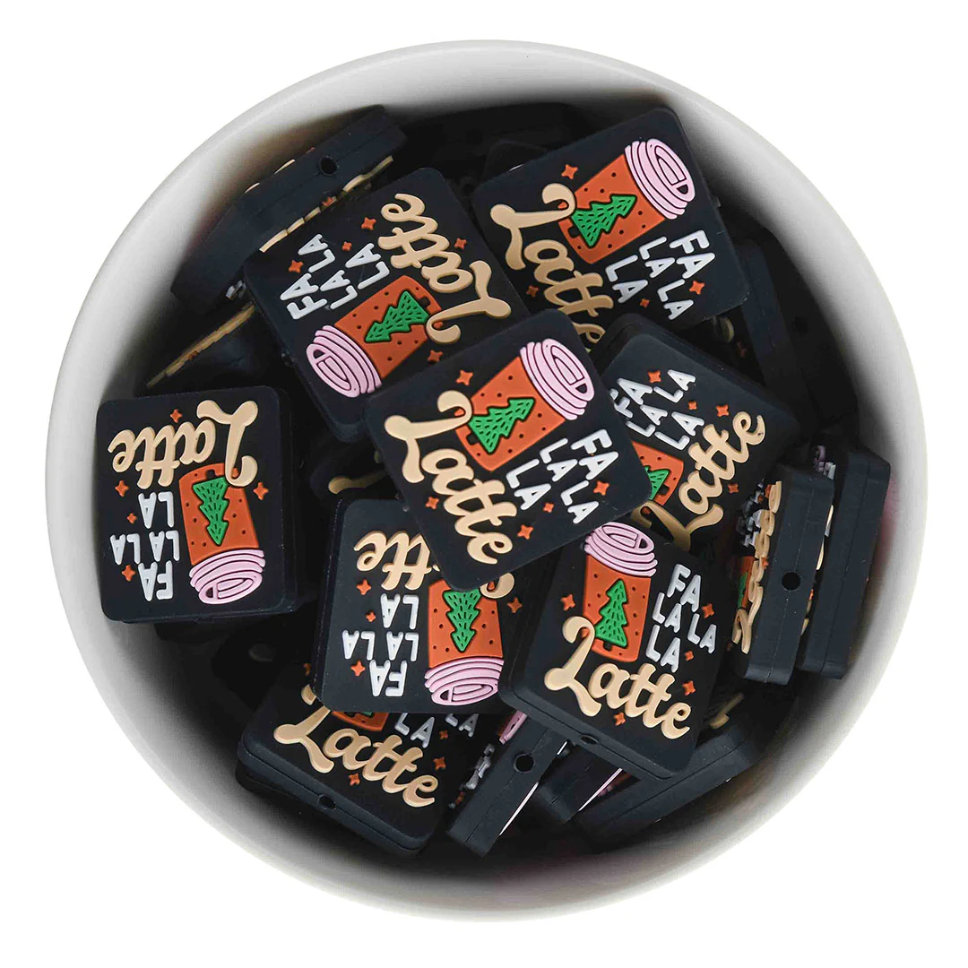 FaLaLaLa Latte Silicone Focal Beads