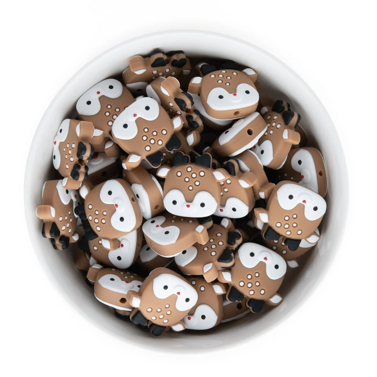 Fawn Silicone Focal Beads