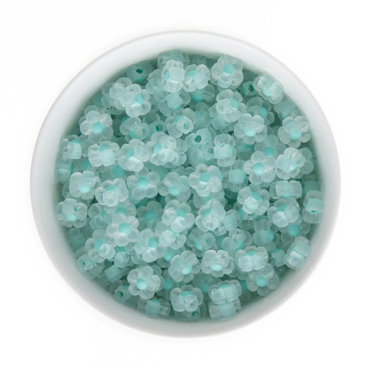 Frosted Flower Accent Beads - Image 3