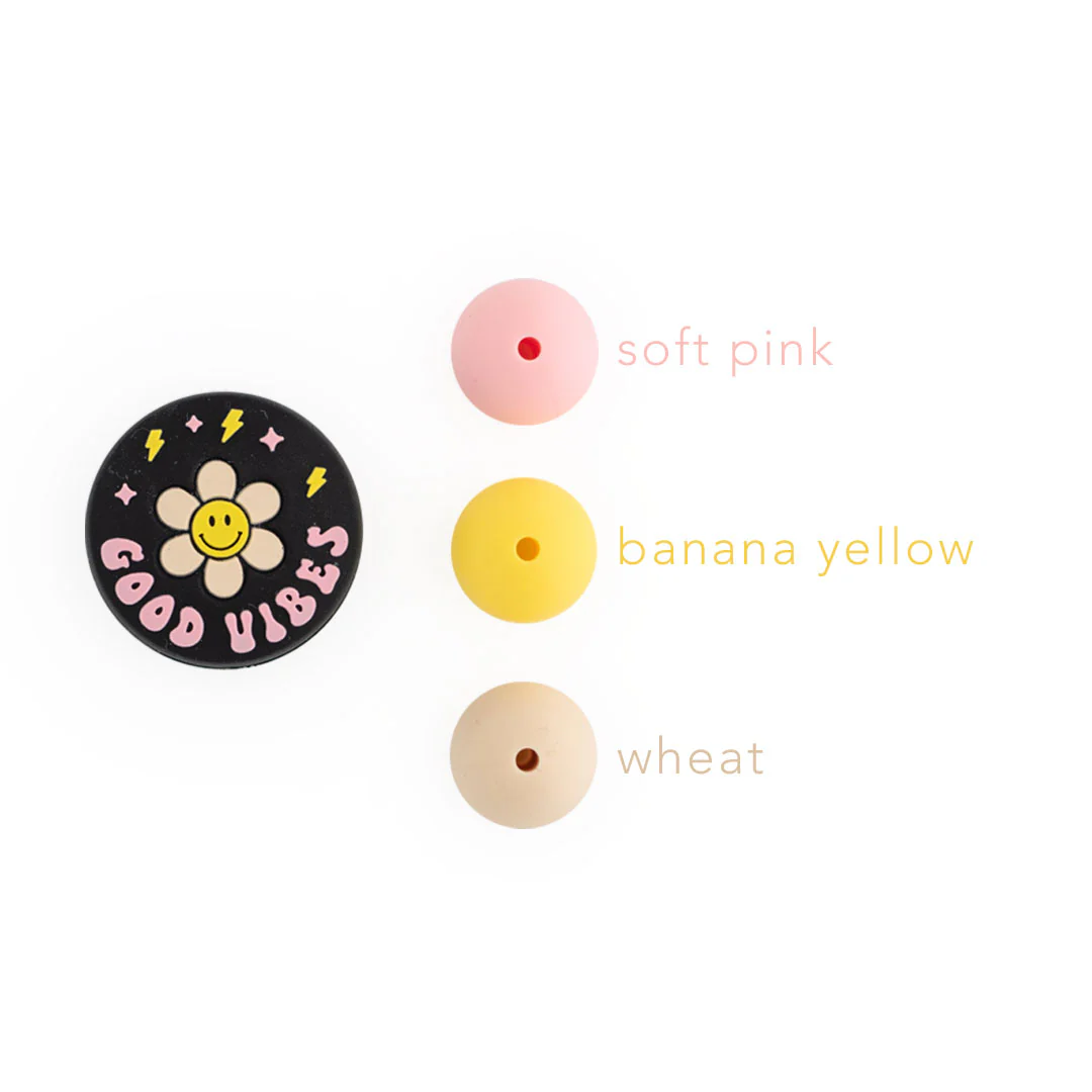 Good Vibes Silicone Focal Beads - Image 2