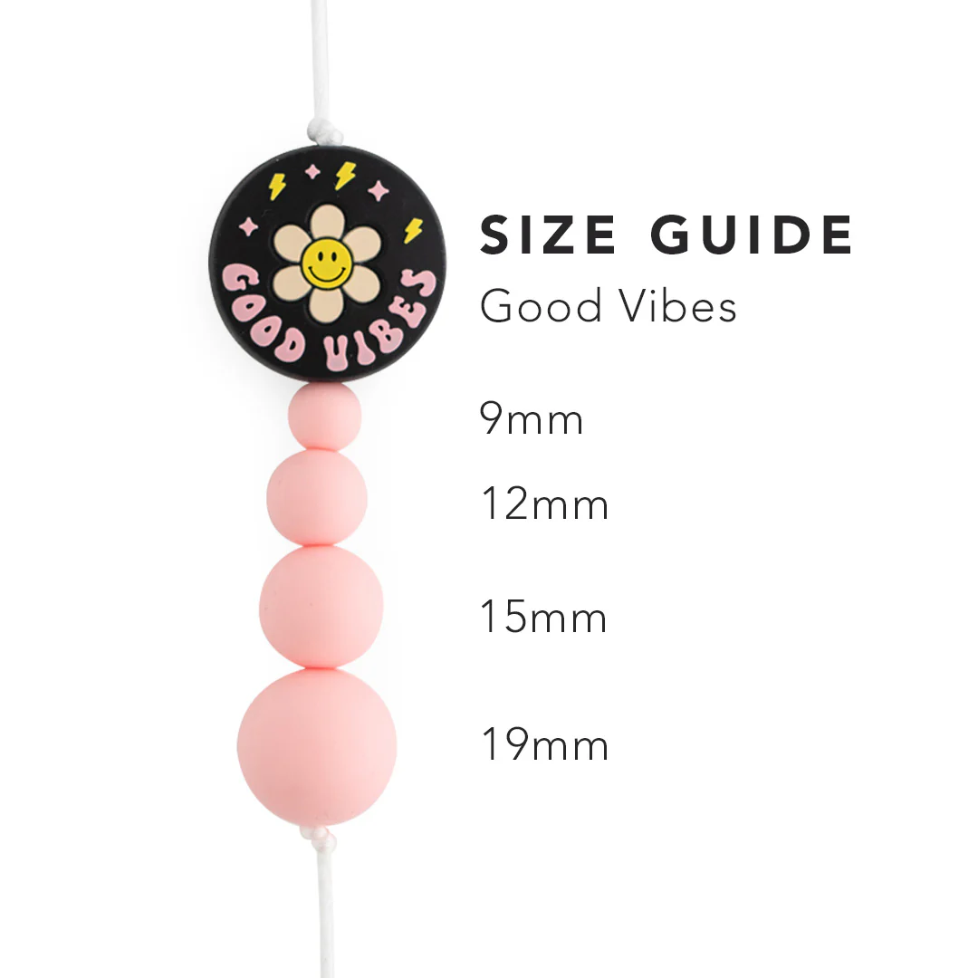 Good Vibes Silicone Focal Beads - Image 3