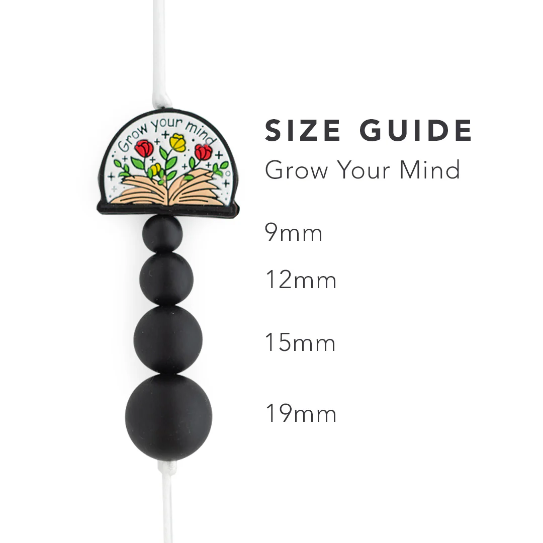 Grow Your Mind Silicone Focal Beads - Image 3
