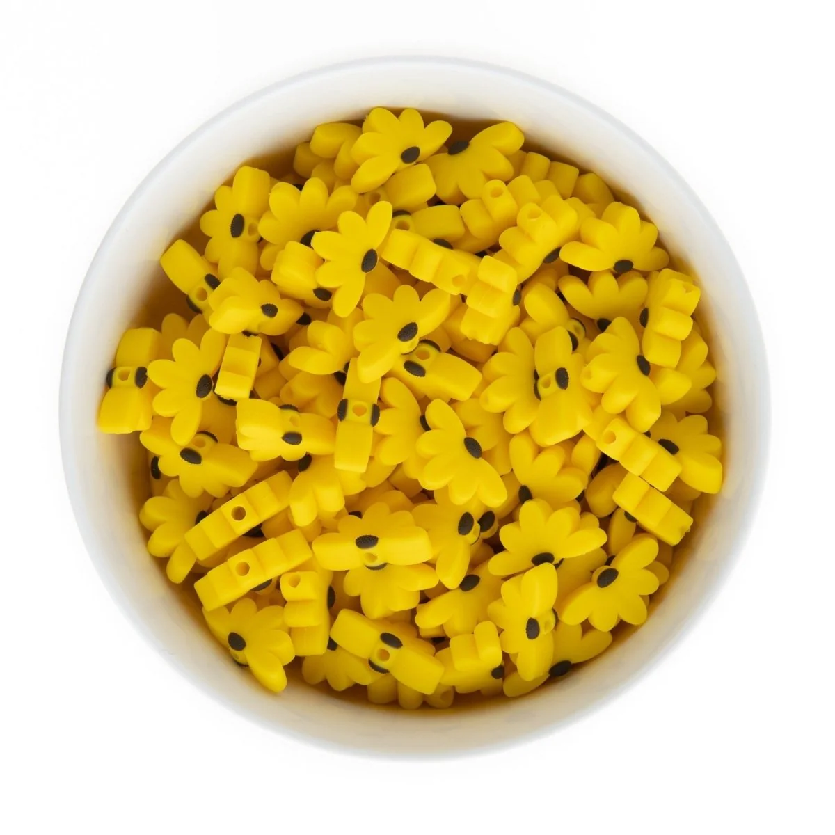Half Daisy Silicone Focal Beads - Image 3