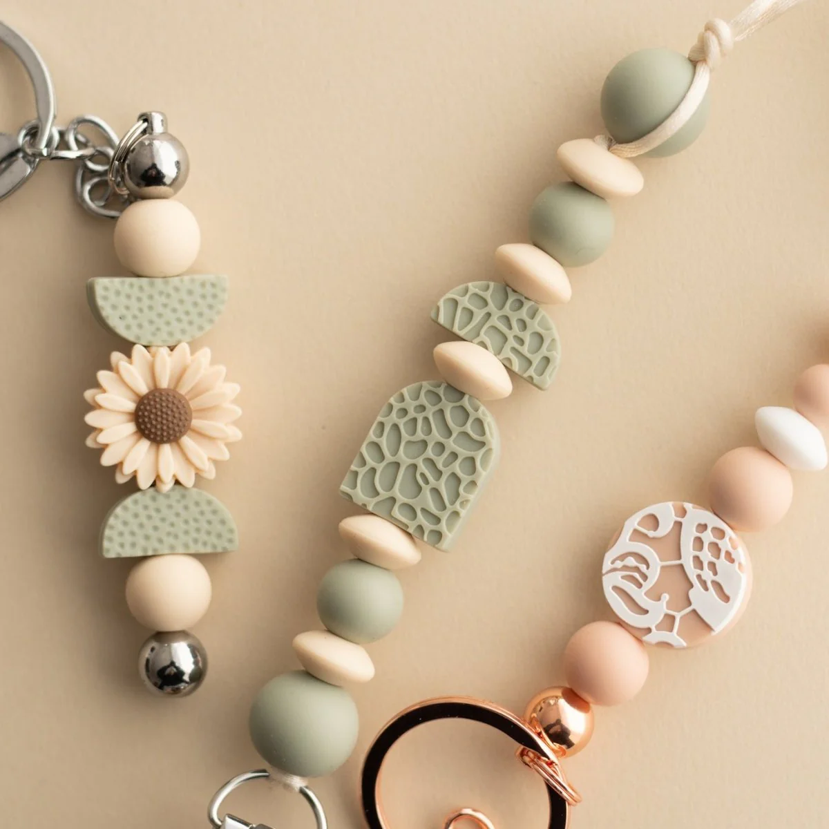 Half Moon Silicone Focal Beads - Image 10