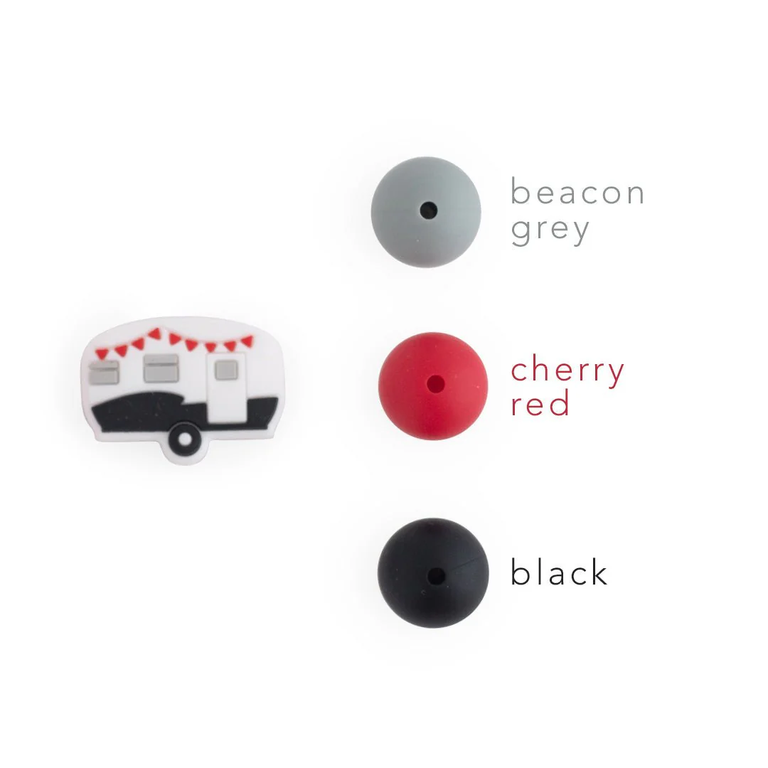 Happy Camper Silicone Focal Beads - Image 5