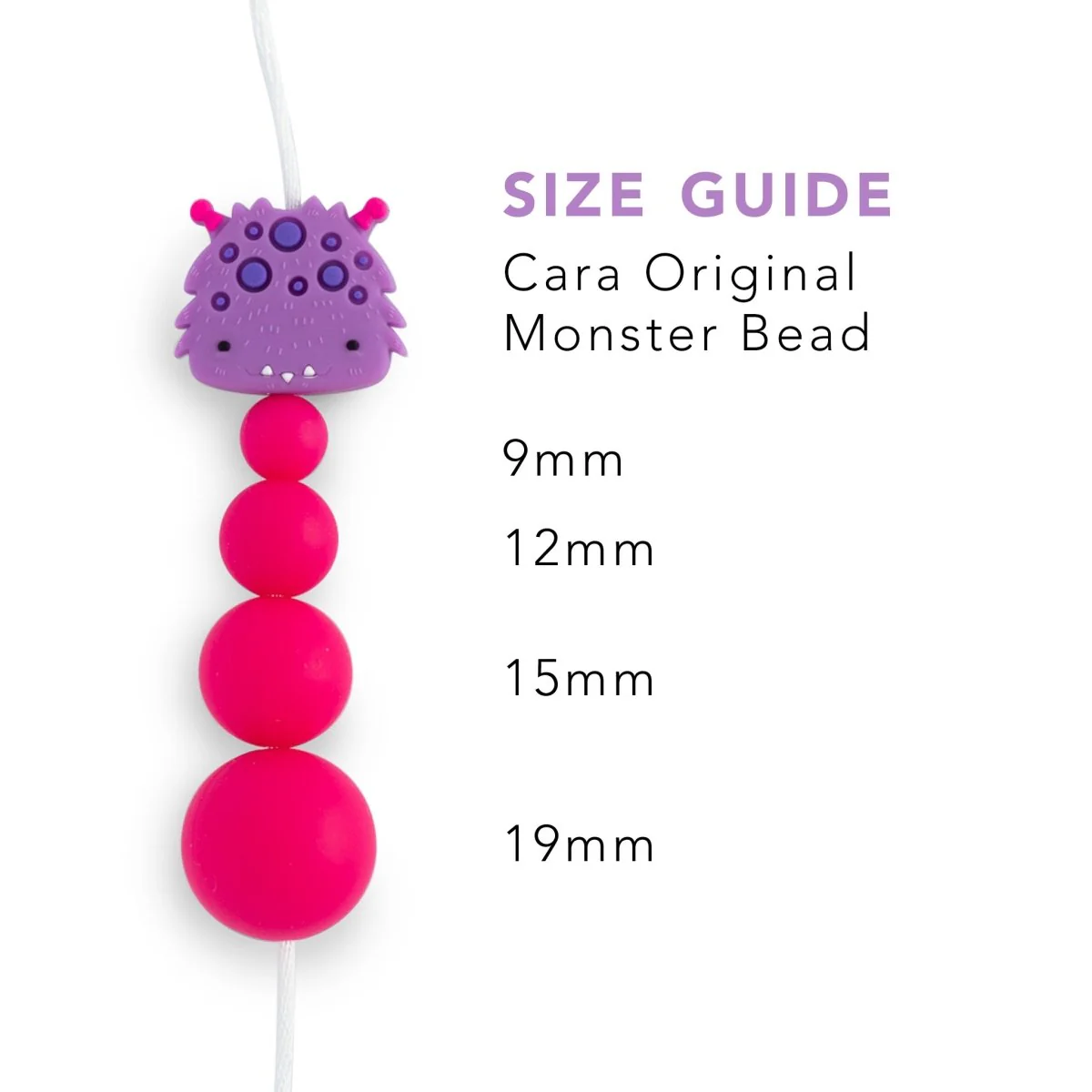 Happy Monster Silicone Focal Beads - Image 5
