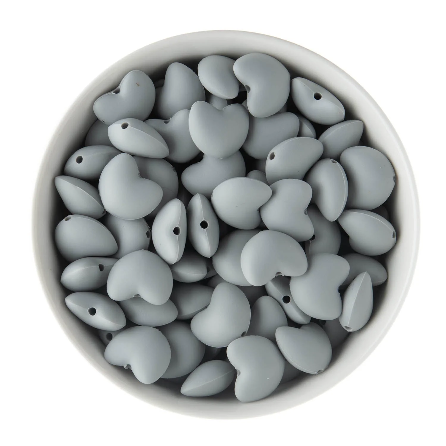 Heart Silicone Focal Beads - Image 2