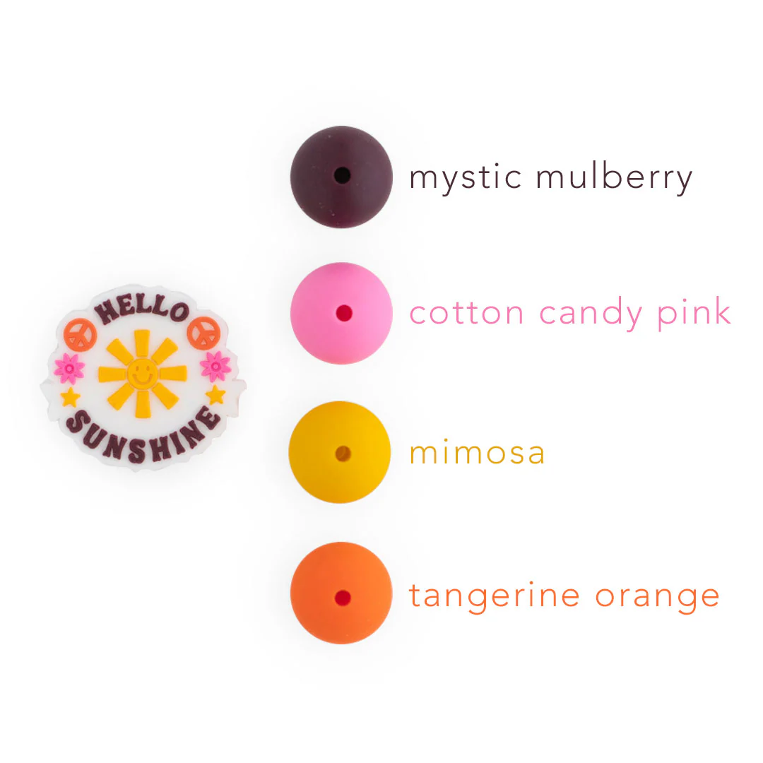 Hello Sunshine Silicone Focal Beads - Image 2