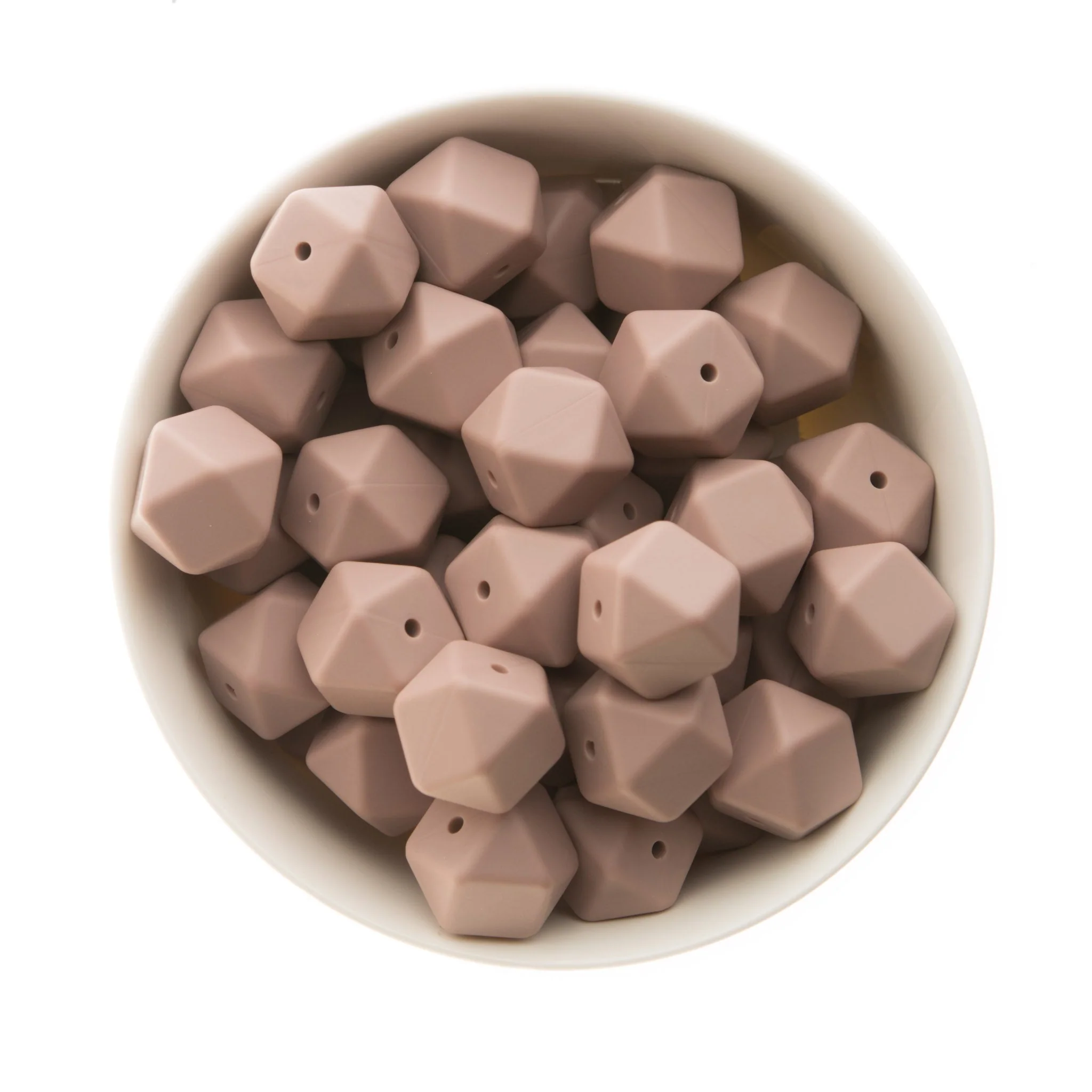 17mm Silicone Hexagon Beads - Image 11