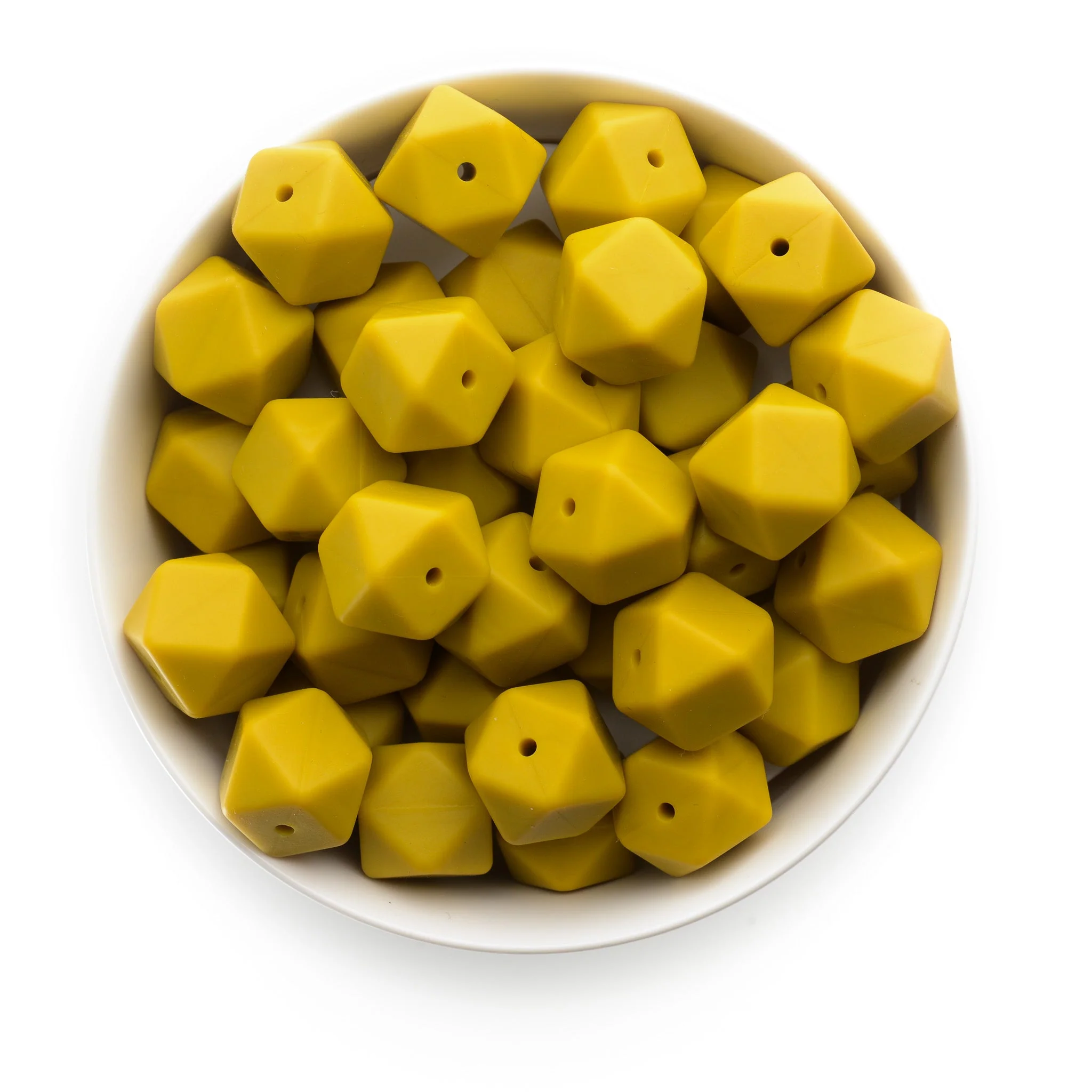 17mm Silicone Hexagon Beads - Image 21
