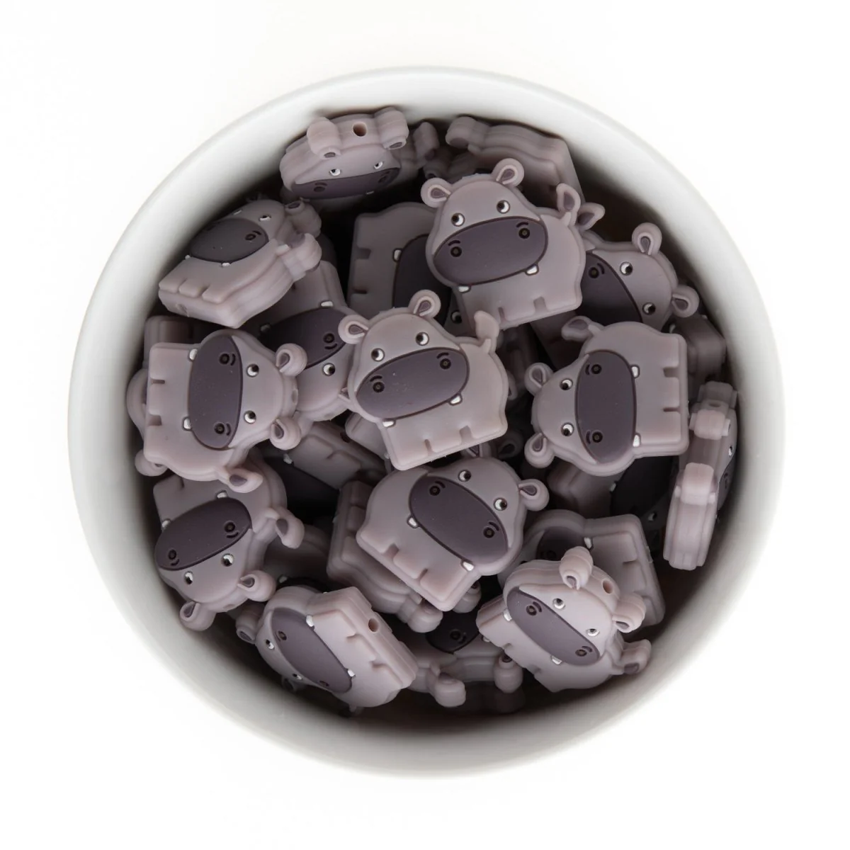 Hippo Silicone Focal Beads
