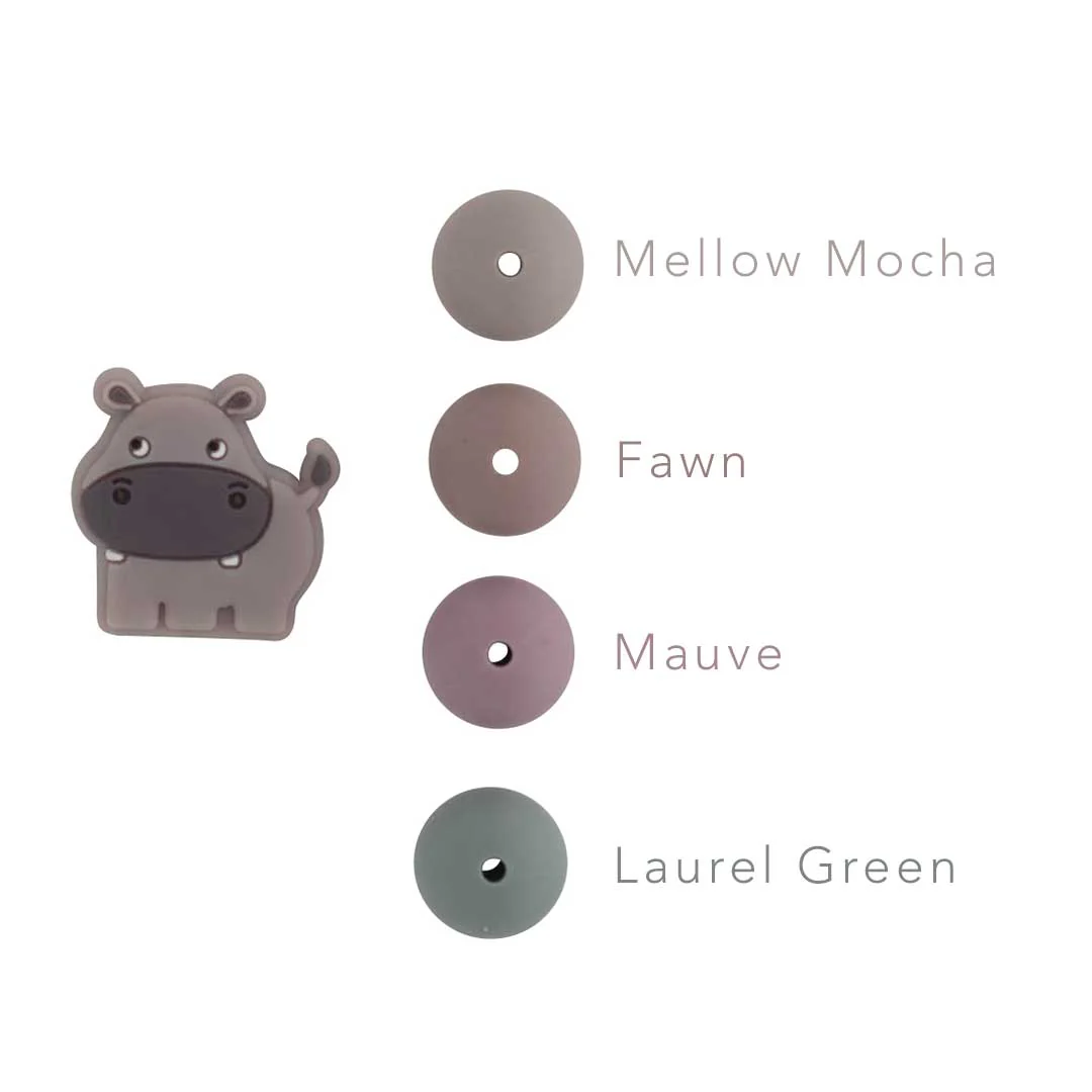 Hippo Silicone Focal Beads - Image 3