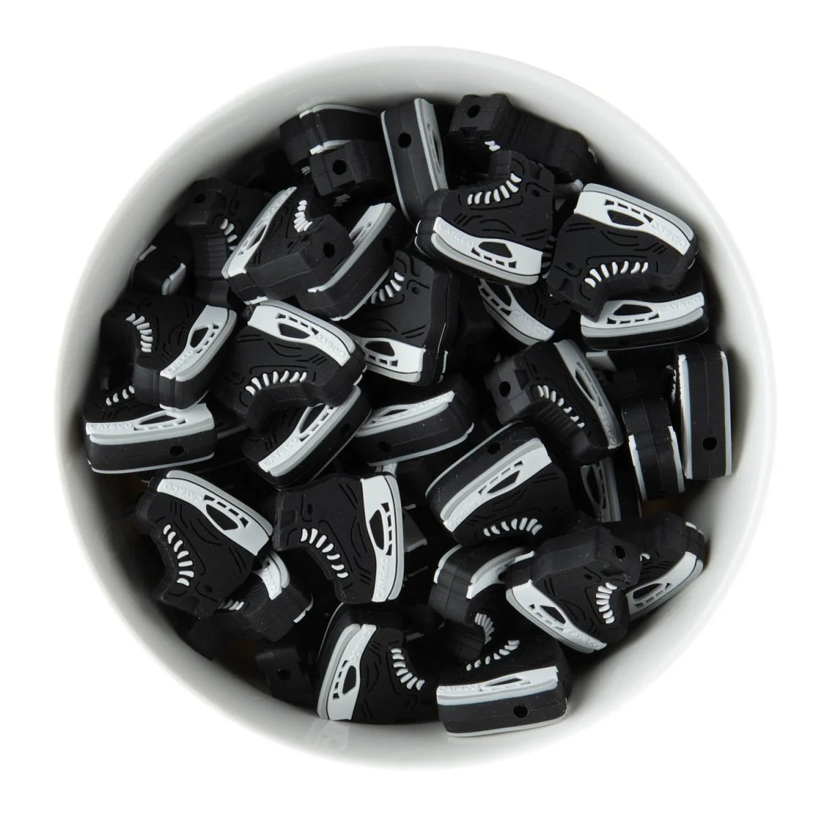 Hockey Skate Silicone Focal Beads