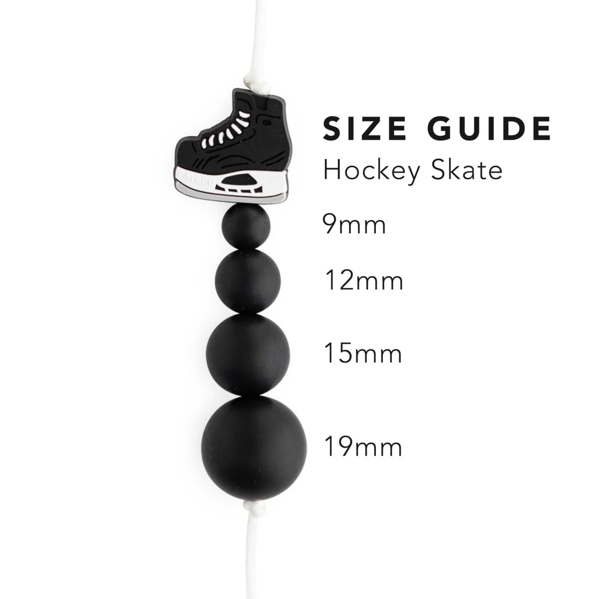 Hockey Skate Silicone Focal Beads - Image 2