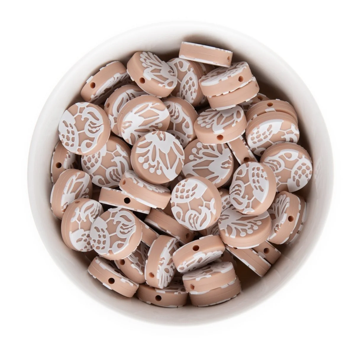 Lace Silicone Focal Beads
