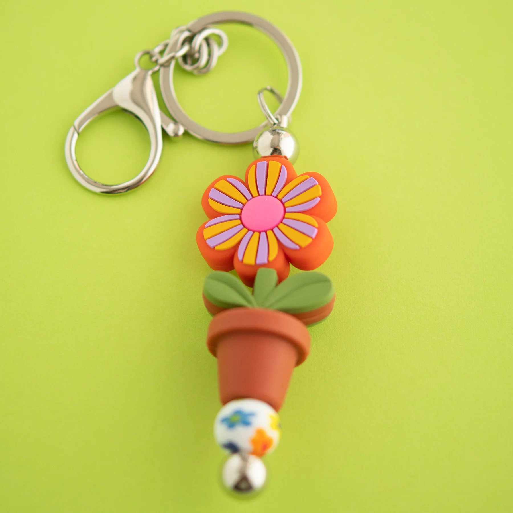 Large Flower Silicone Focal Beads - Image 8