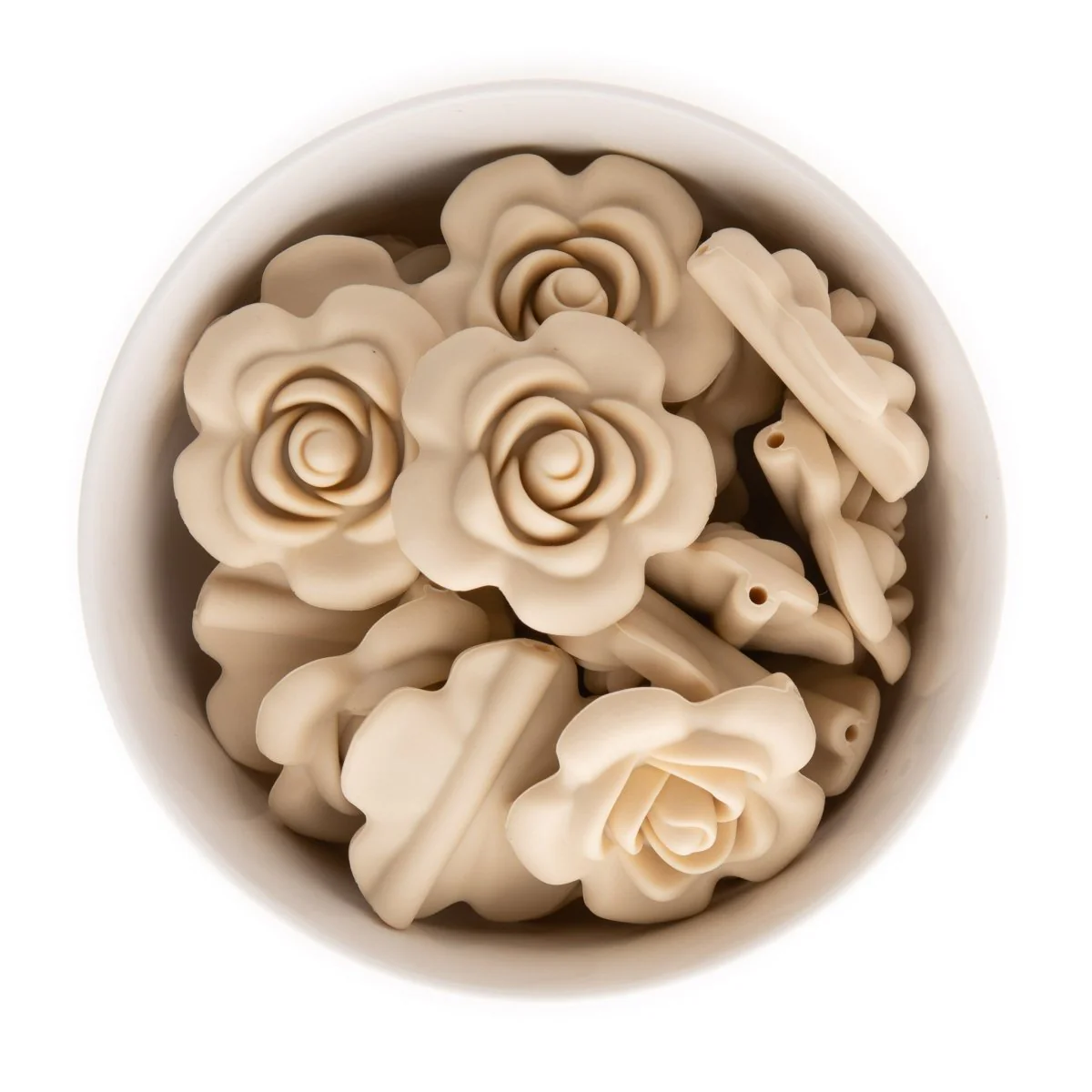 Large Rose Silicone Focal Beads - Image 4
