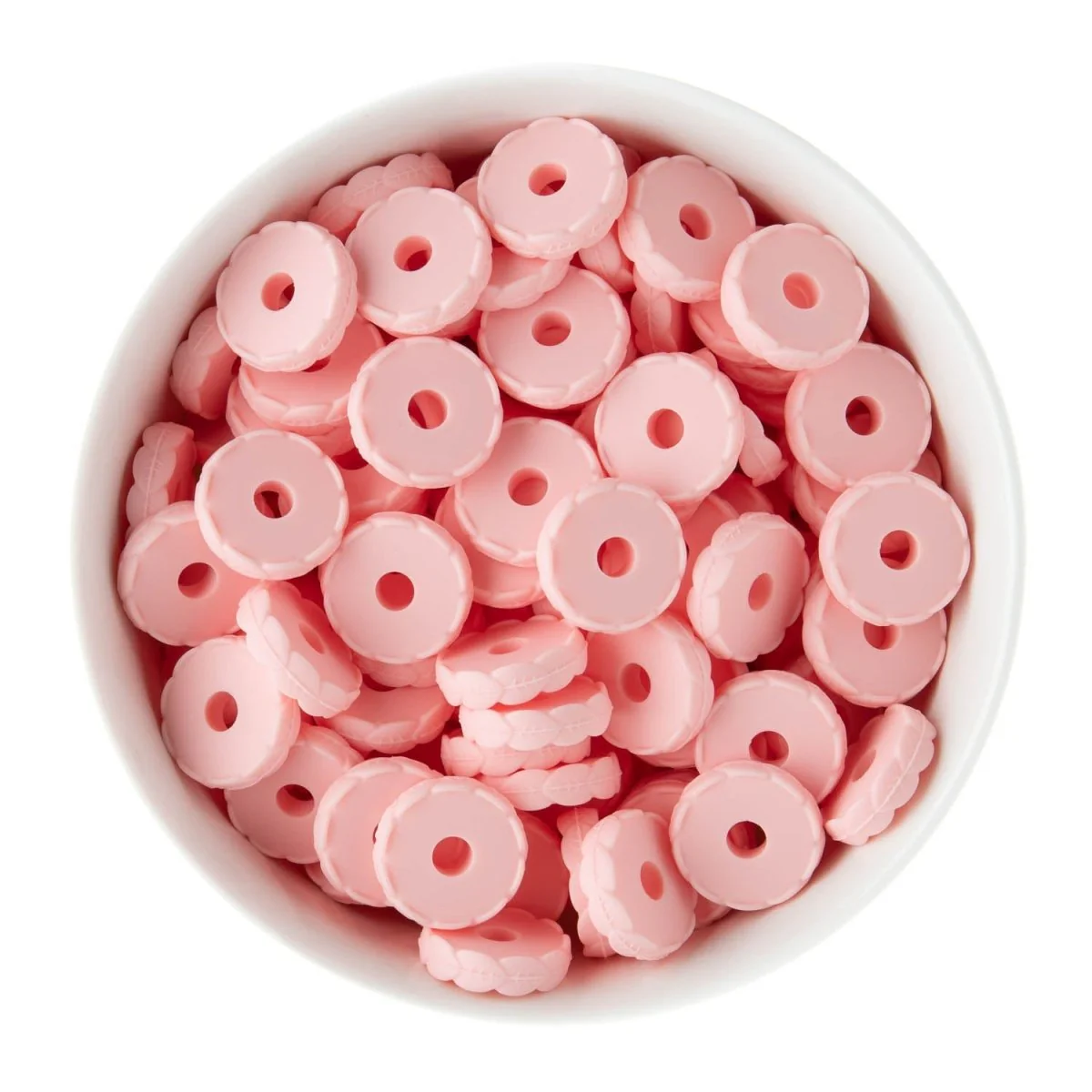 Leaf Embossed Spacer Beads - Image 2