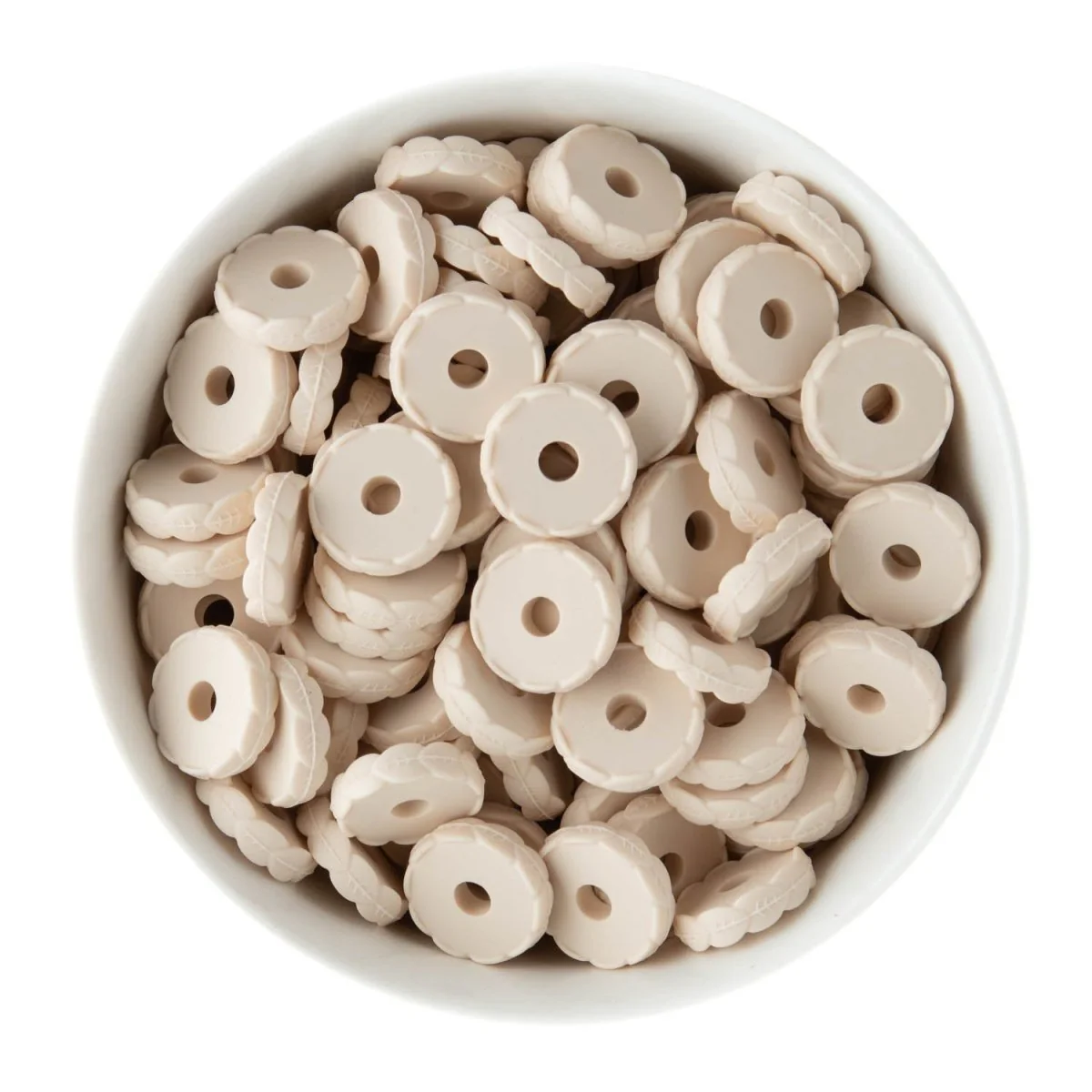 Leaf Embossed Spacer Beads - Image 5