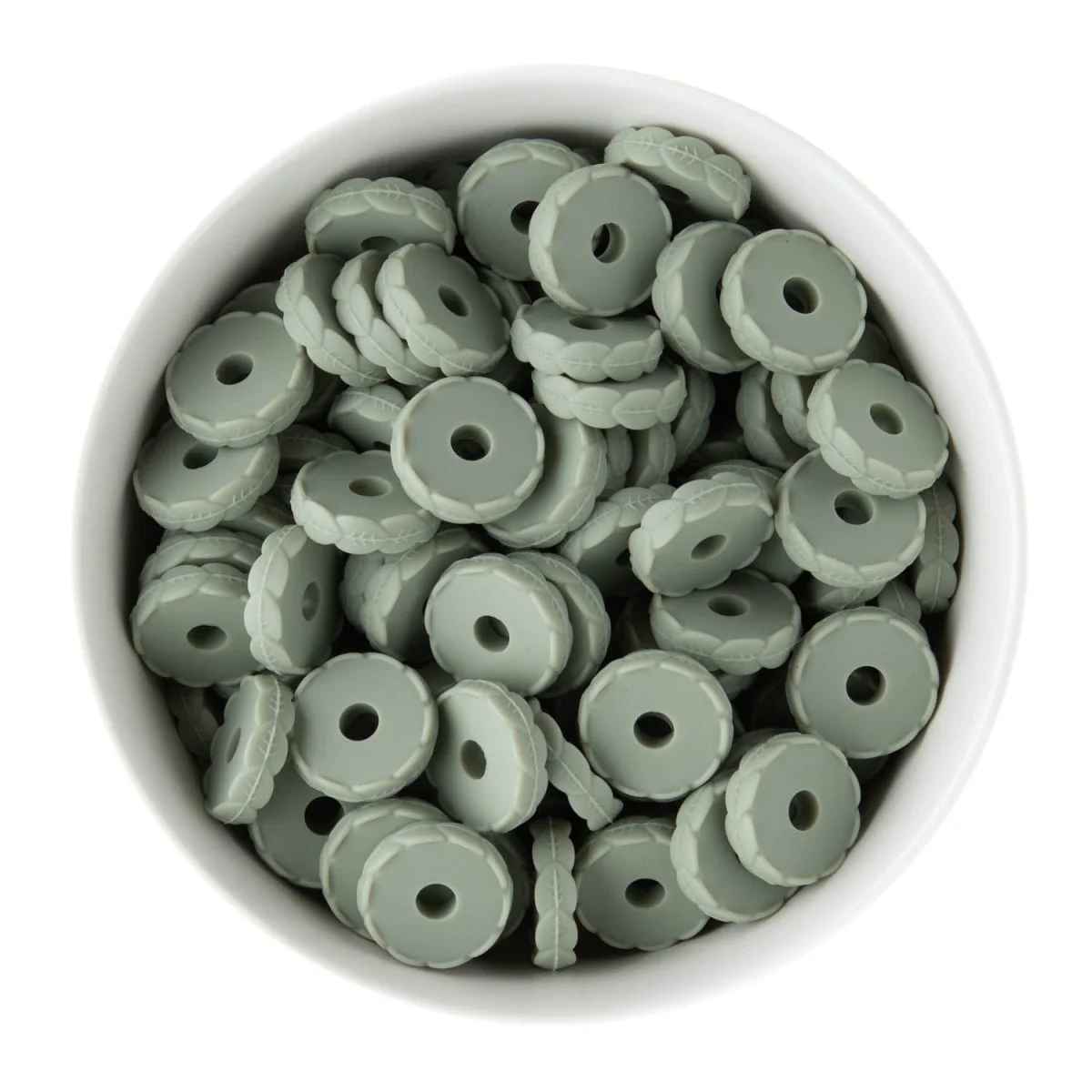 Leaf Embossed Spacer Beads - Image 6