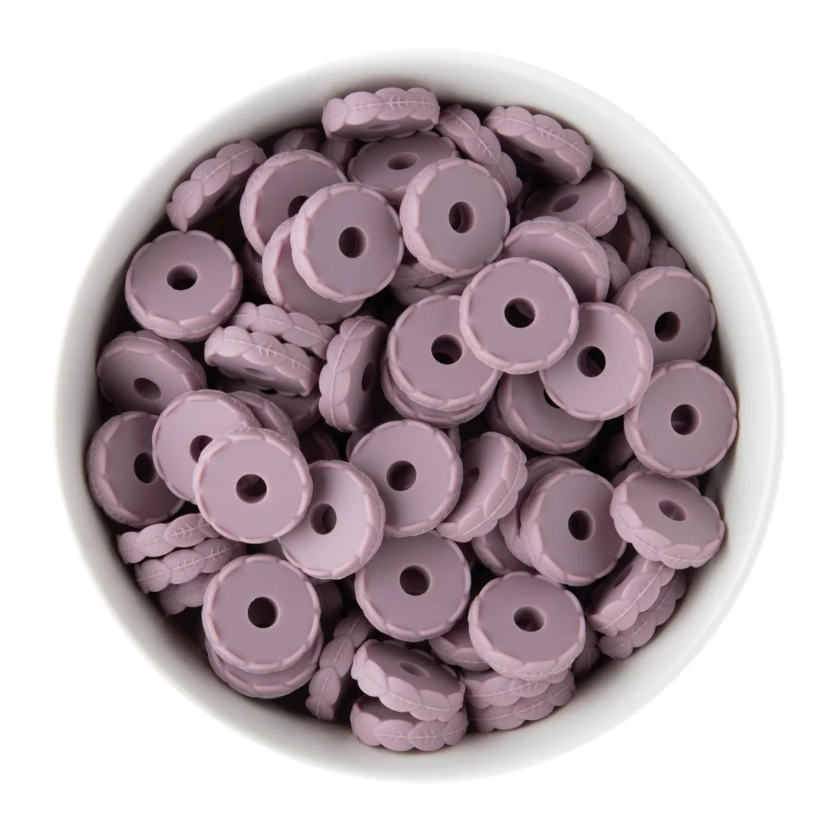 Leaf Embossed Spacer Beads - Image 7