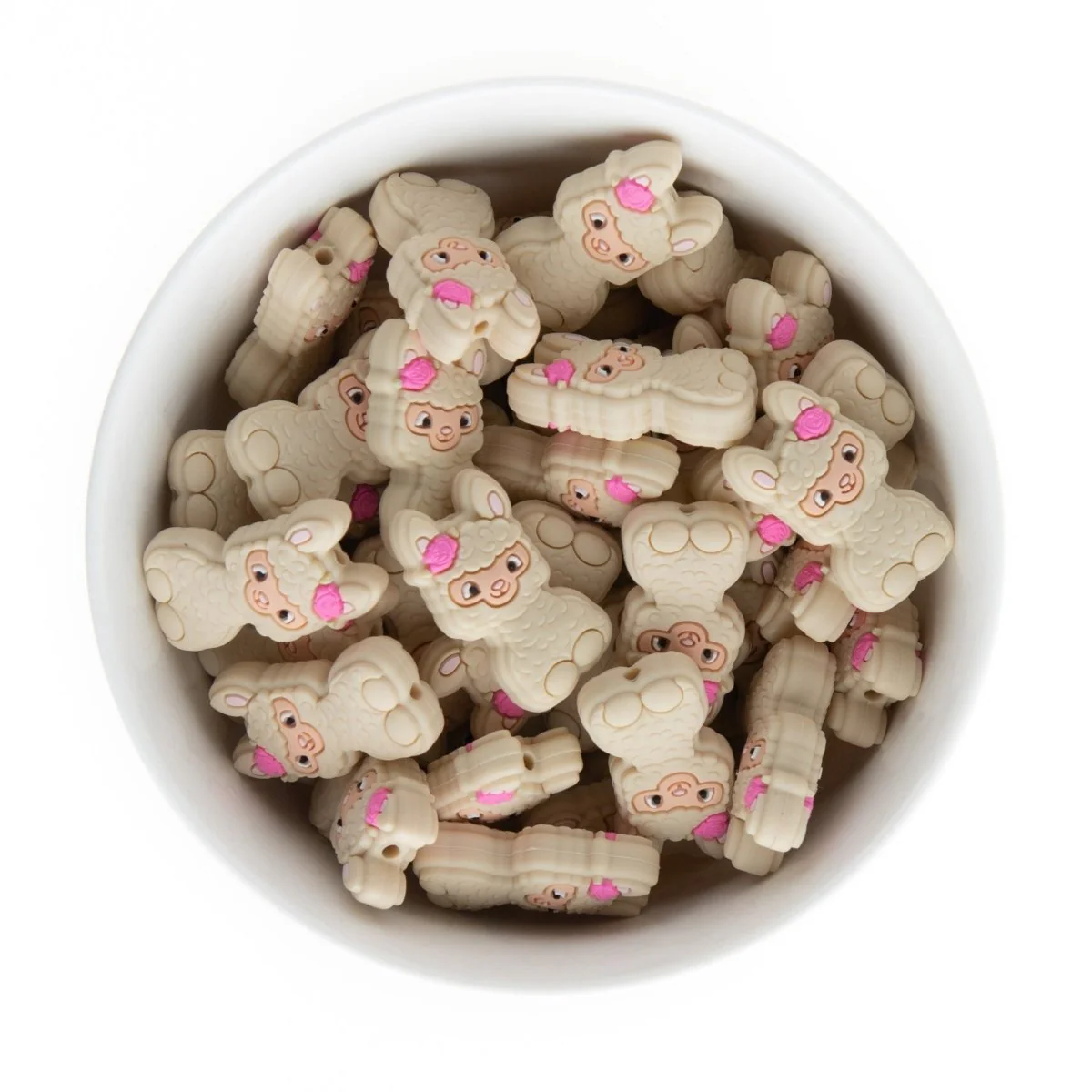 Llama Silicone Focal Beads - Image 2