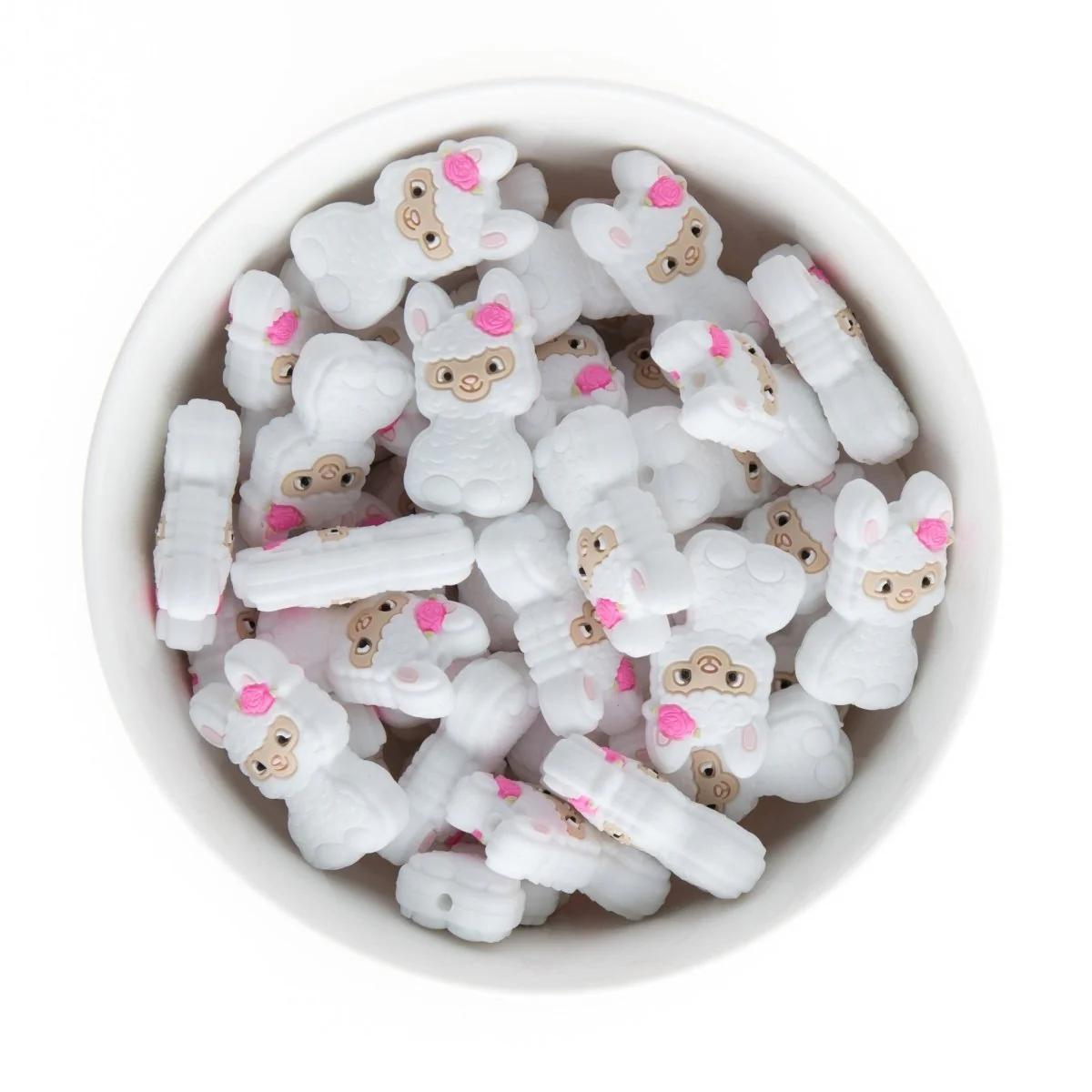 Llama Silicone Focal Beads - Image 3