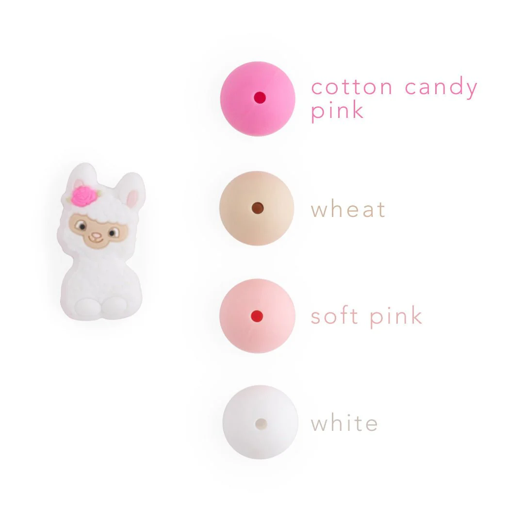 Llama Silicone Focal Beads - Image 6