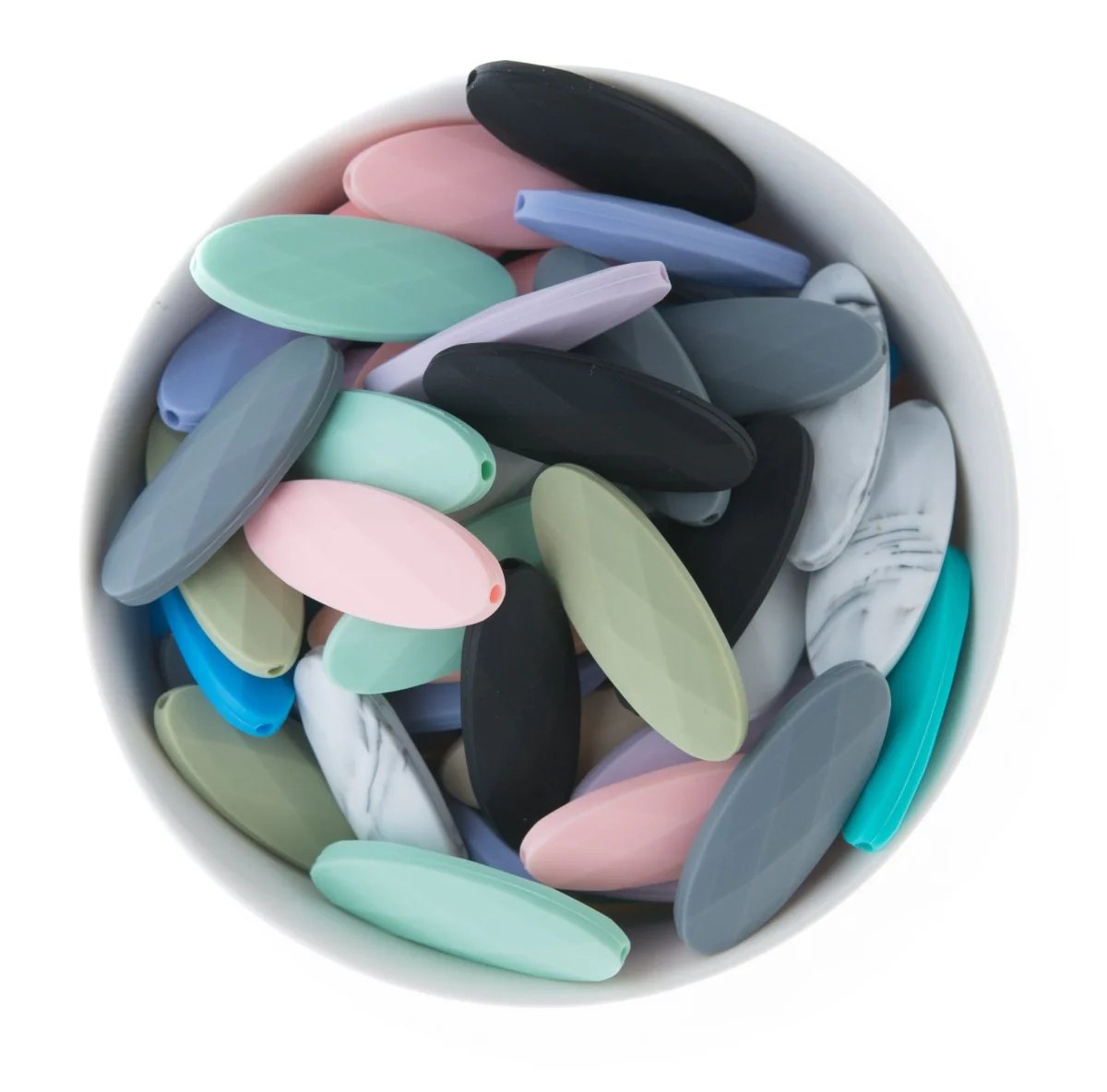 Marquise Silicone Beads