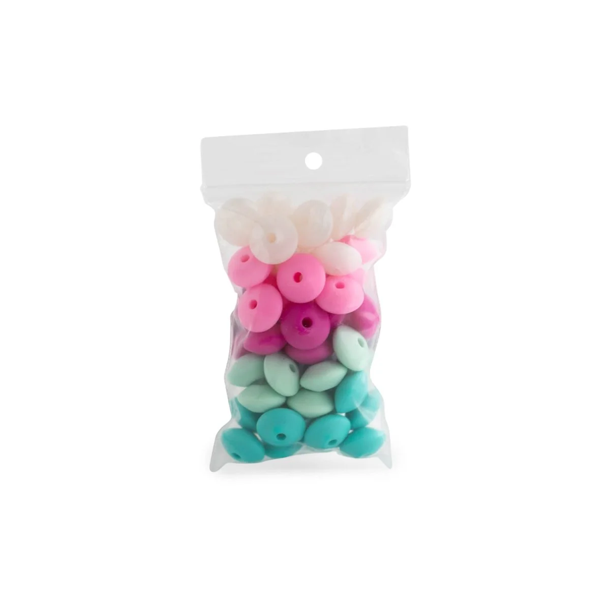 Mermaid Tail Saucer Silicone Bead Packs